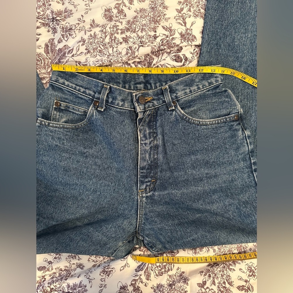 Classic Vintage Lee Blue Denim Jeans - Picture 11 of 13